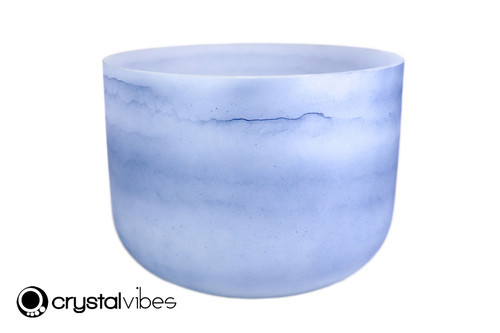 12" A Note 432Hz Lapis Fusion Empyrean Crystal Singing Bowl UP -25 cents  11001578