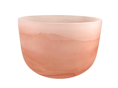 9" A Note 440Hz Perfect Pitch Ruby Empyrean Fusion Crystal Singing Bowl Crystal Vibes +0 cents  11003291