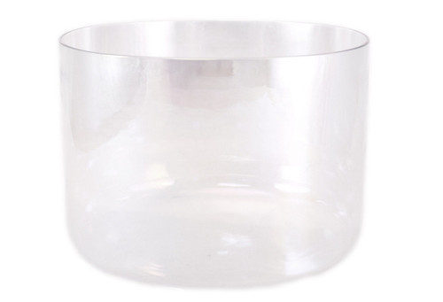 11" D# Note 440Hz Clear Quartz Crystal Singing Bowl Crystal Vibes  +45 cents  33001467