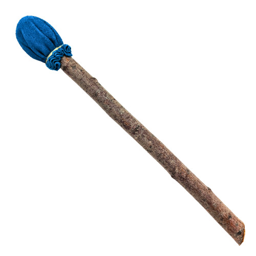 Limited Edition Blue Northwest Native American Drum Beater Plain