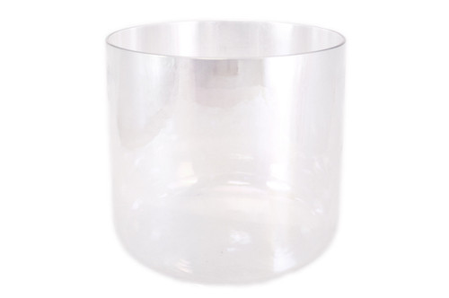 7" F# Note 440Hz Perfect Pitch Clear Quartz Crystal Singing Bowl Crystal Vibes+10 cents  33001658