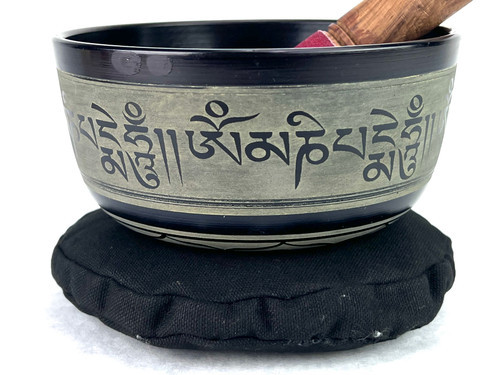 6" G#/A# Note Cast Aluminum Himalayan Bell Bowl #g5400923